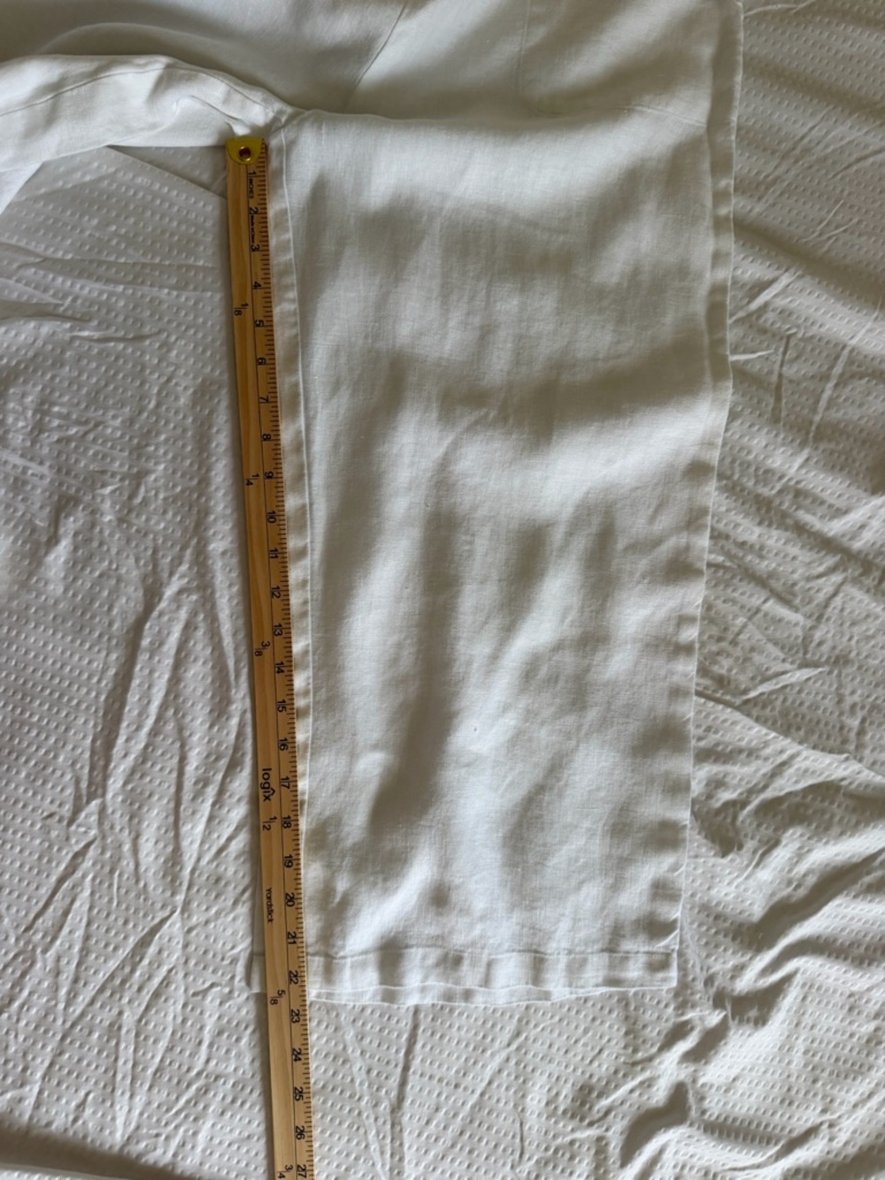 Vince Camuto 100% linen White Sleeveless One-Piece Jumpsuit - Picture 8 of 10